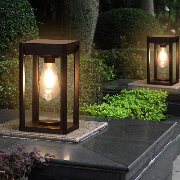Säule Solarenergie Lampe