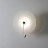 LED-Wandleuchte aus Alabasterstein