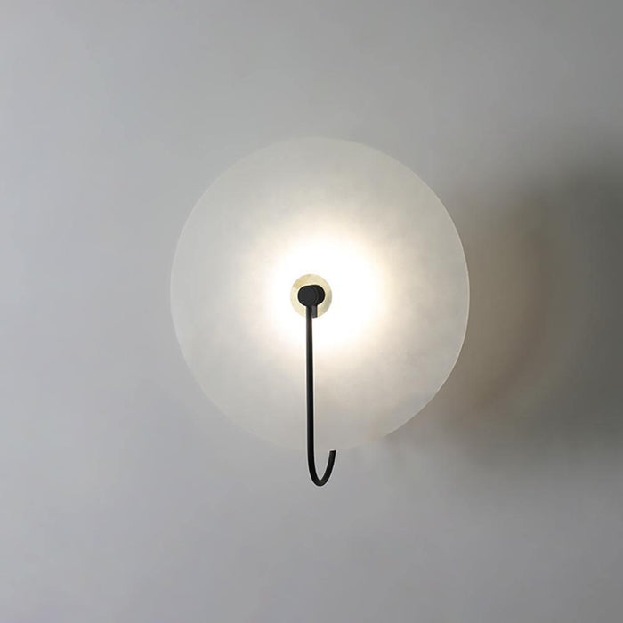 Beruhigende Alabaster-LED-Wandleuchte