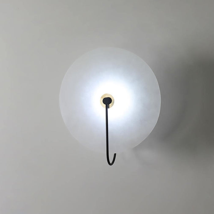 Beruhigende Alabaster-LED-Wandleuchte