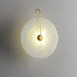 Beruhigende Alabaster-LED-Wandleuchte