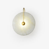 Beruhigende Alabaster-LED-Wandleuchte