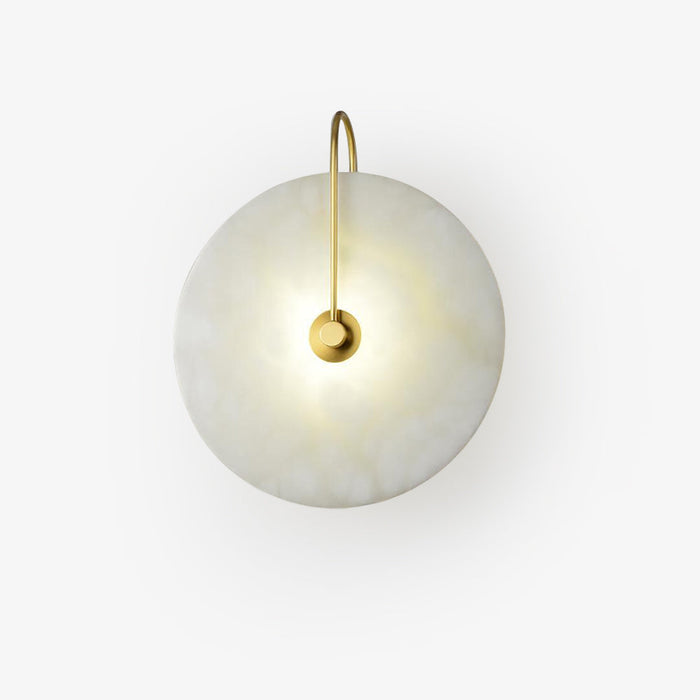 Beruhigende Alabaster-LED-Wandleuchte
