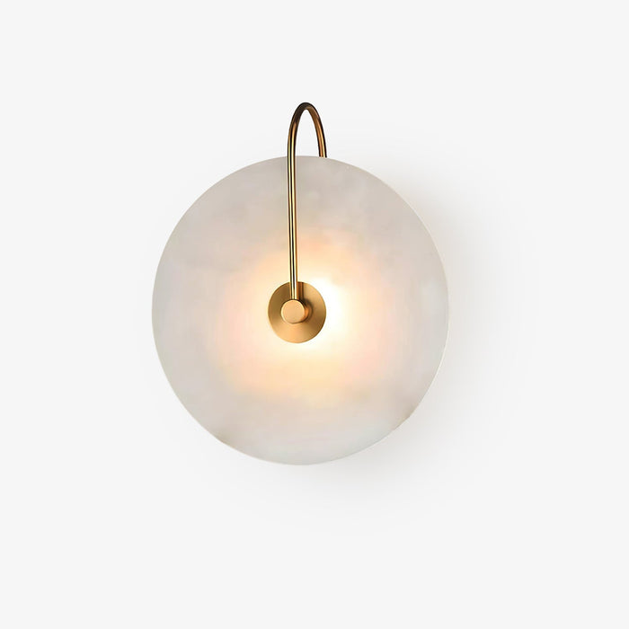 Beruhigende Alabaster-LED-Wandleuchte