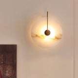 Beruhigende Alabaster-LED-Wandleuchte
