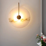 Beruhigende Alabaster-LED-Wandleuchte