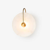Beruhigende Alabaster-LED-Wandleuchte