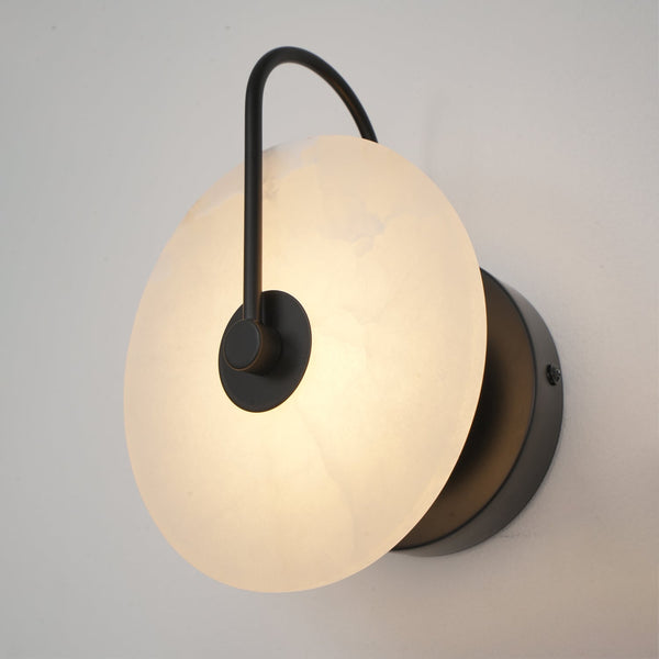 LED-Wandleuchte aus Alabasterstein