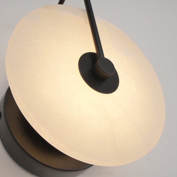 Beruhigende Alabaster-LED-Wandleuchte