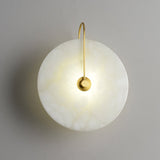 Beruhigende Alabaster-LED-Wandleuchte