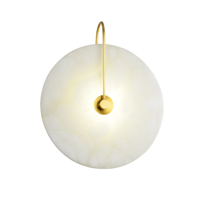 Beruhigende Alabaster-LED-Wandleuchte