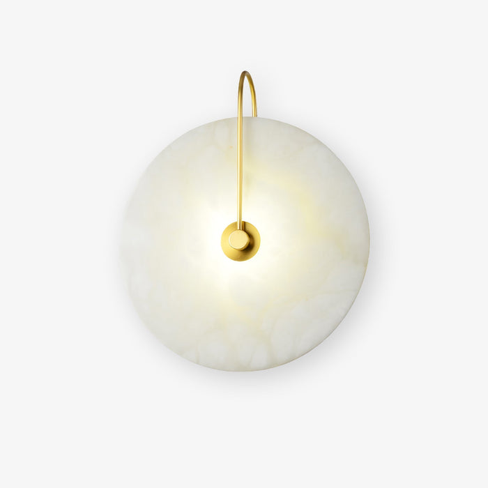 Beruhigende Alabaster-LED-Wandleuchte