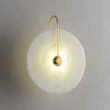 Beruhigende Alabaster-LED-Wandleuchte