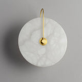 Beruhigende Alabaster-LED-Wandleuchte