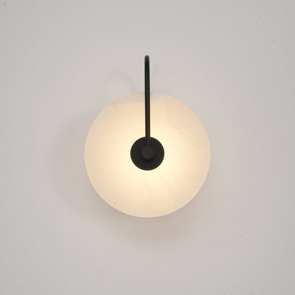 Beruhigende Alabaster-LED-Wandleuchte