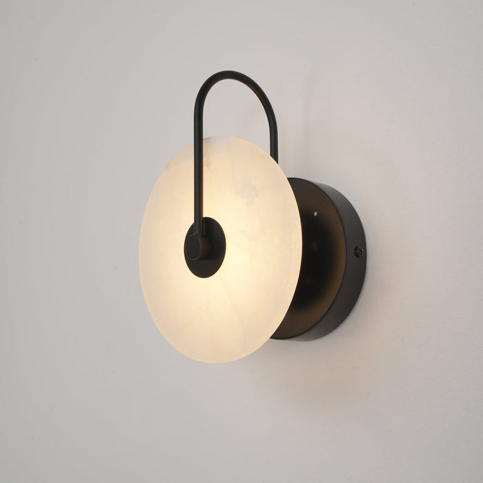 Beruhigende Alabaster-LED-Wandleuchte