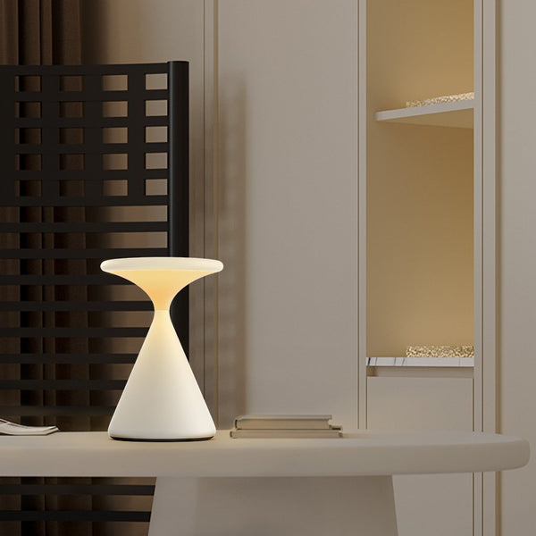 Aeron Hourglass Kabellose Tischleuchte