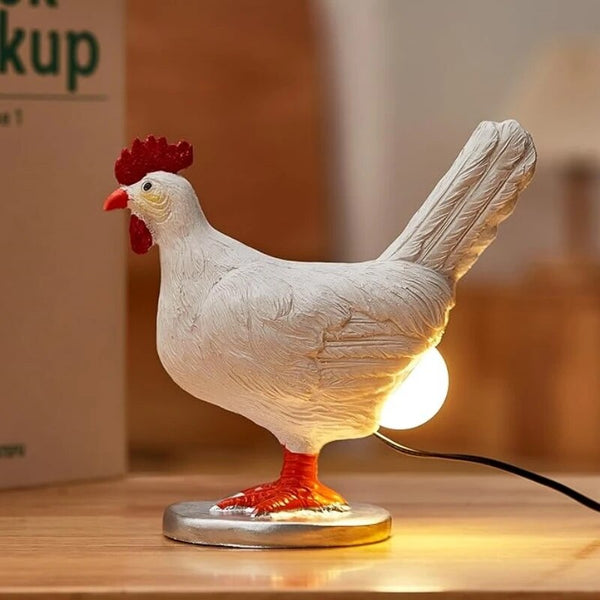 ChickenLamp - lustige Tischlampe in Form eines Huhns