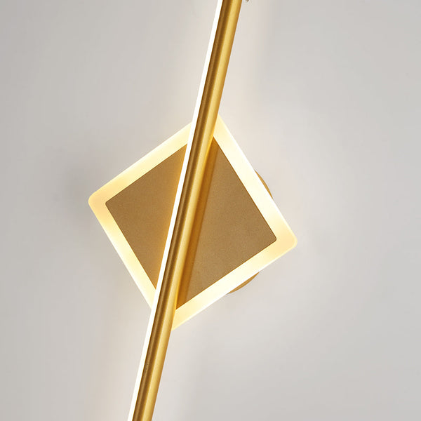 Moderne runde/eckige LED-Wandleuchte Leigh