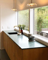 Moderne Solara-Pendelleuchte aus Glas