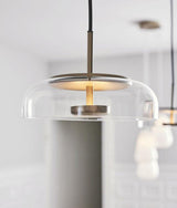 Moderne Solara-Pendelleuchte aus Glas