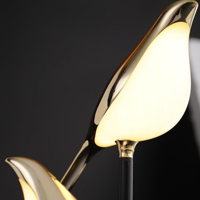 LED Tischlampe in Form eines Vogels