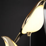 BirdLamp – Stilvolle LED-Tischlampe mit goldenem Vogel-Design