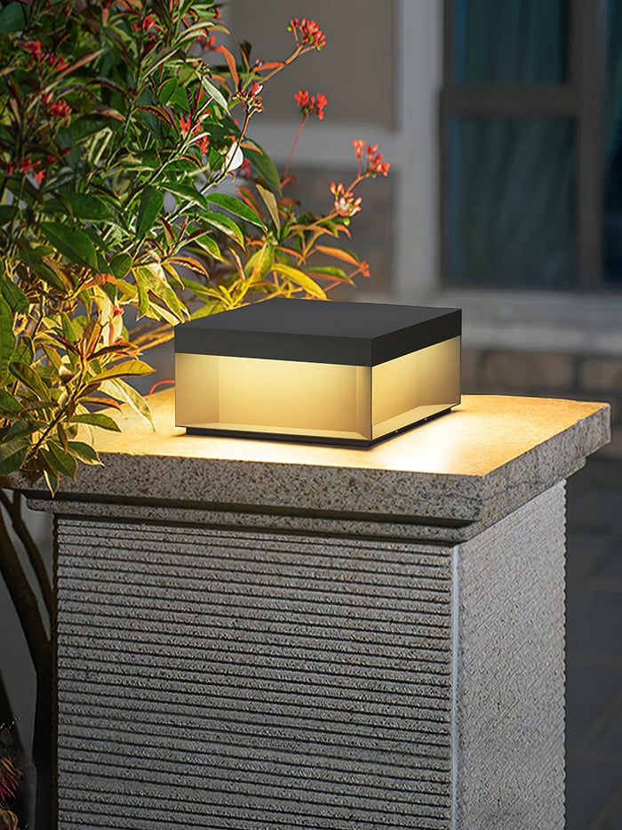Außenlampe mit Solarenergie