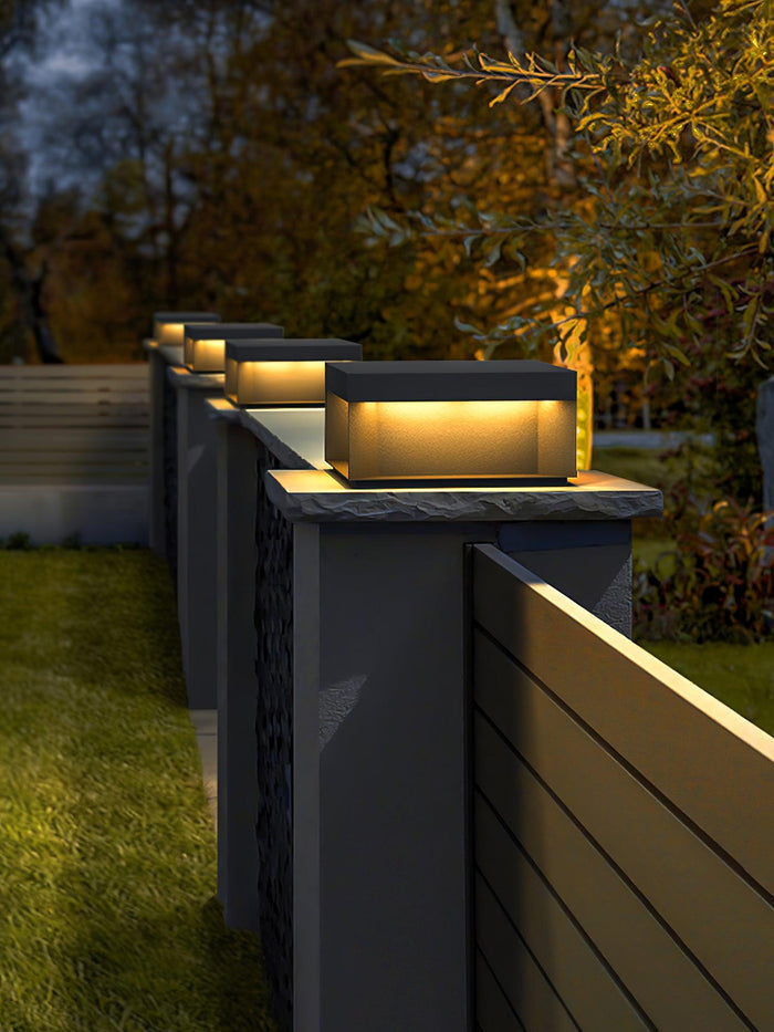 Außenlampe mit Solarenergie