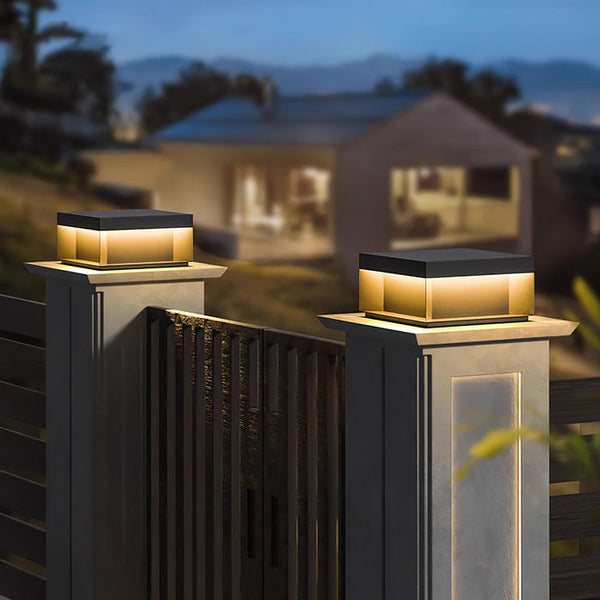 Außenlampe mit Solarenergie