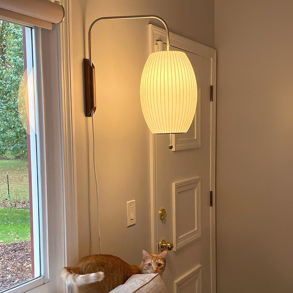 Moderne Wandleuchte Nelson für das Schlafzimmer