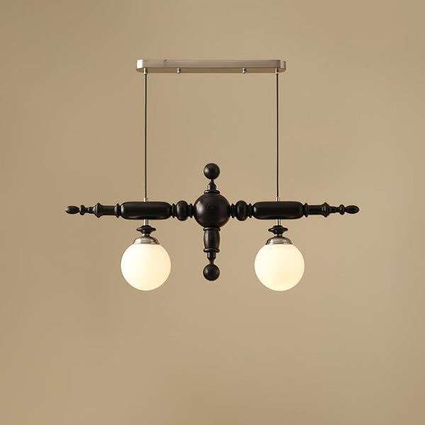 Zeitloser LED-Kronleuchter aus Cambridge-Holz