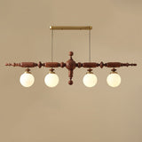 Zeitloser LED-Kronleuchter aus Cambridge-Holz