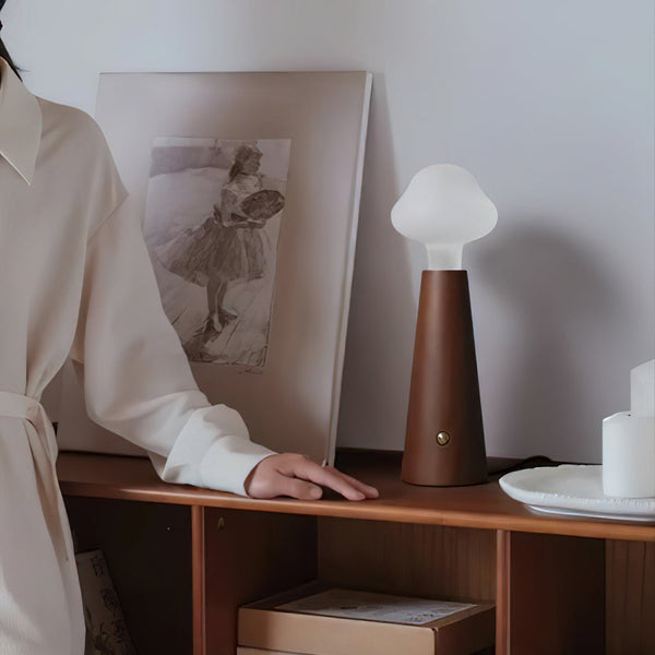 Cloudlet Holz Tischlampe für Schlafzimmer oder Wohnzimmer