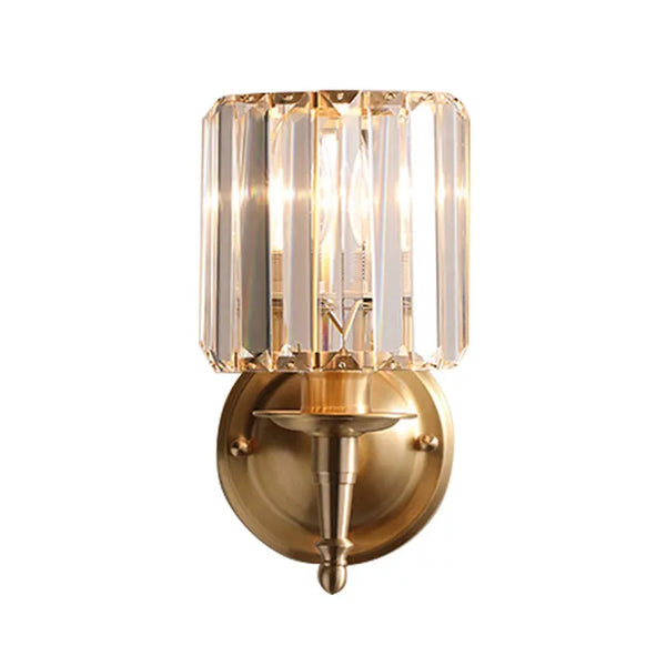 Vintage Luxus Kristall Wandlampe