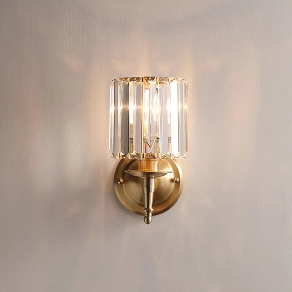 Vintage Luxus Kristall Wandlampe