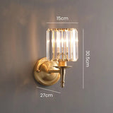 Vintage Luxus Kristall Wandlampe