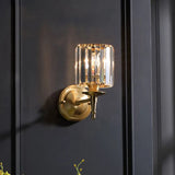 Vintage Luxus Kristall Wandlampe