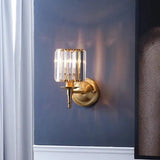 Vintage Luxus Kristall Wandlampe