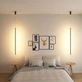 Minimalistische  LED-Hängelampe aus Aluminium