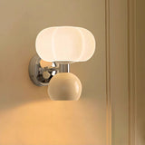 Moderne LED-Wandlampen Creme