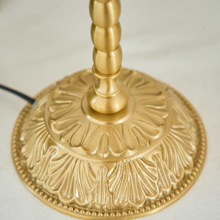 Roselamp | Fashion Flower Tischlampe aus Messing