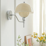 Wandleuchte Pilz in Creme Farbe