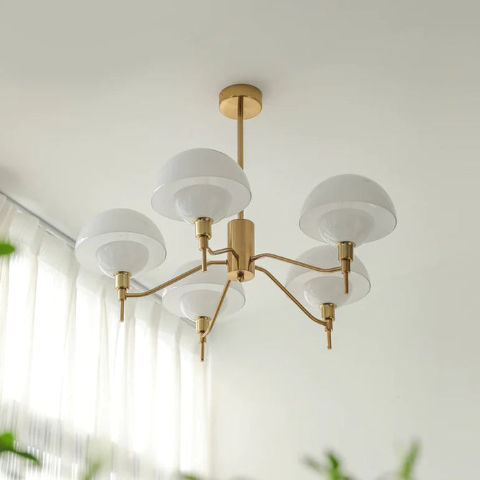 Französischer Blasenkristall-Kronleuchter aus Glas für das Wohnzimmer