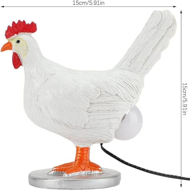 ChickenLamp - lustige Tischlampe in Form eines Huhns
