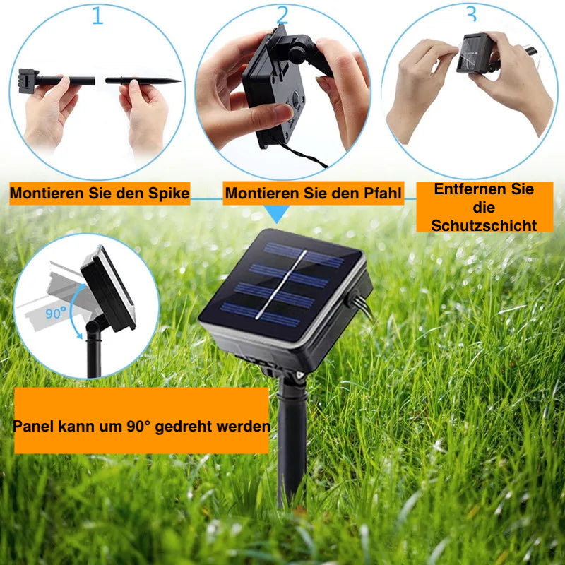 LUMIMETEOR Solar LED Meteorschauer-Lichter