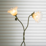 Elegante Calla Blumen Weiß Stehlampe