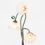 Elegante Calla Blumen Weiß Stehlampe