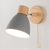 Yadiel - Skandinavische Hängewandlampe aus Holz