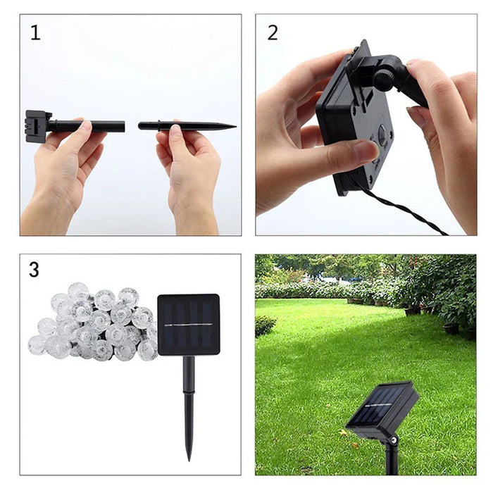 Solarite – Wasserdichte Solar-LED für den Außenbereich